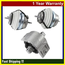 Engine Motor & Trans Mount For Jaguar XF XJ 3.0L 2010-2019 Set 3Pcs