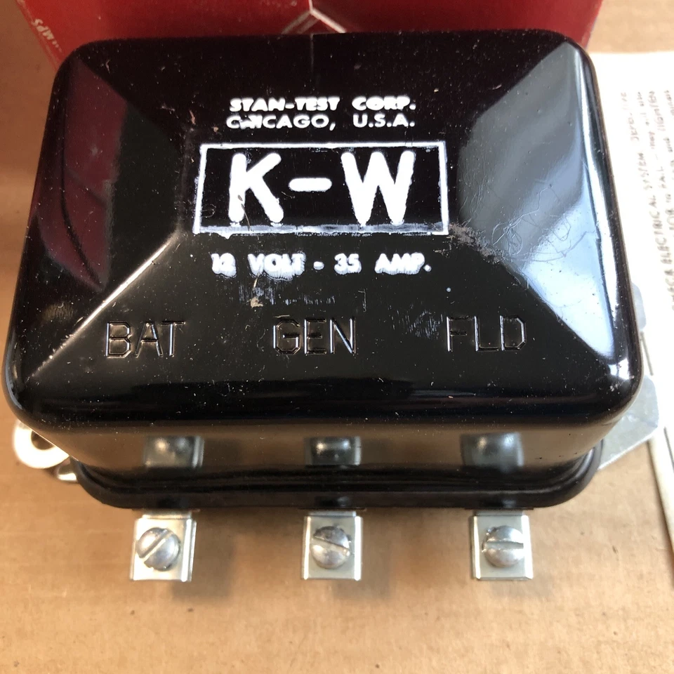 1962 BUICK SPECIAL VOLTAGE REGULATOR IN BOX - Image 2 of 4