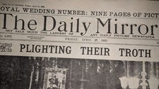 Royal Papers Part 3 and Part 44 vintage copies of newspaper