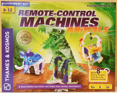 THAMES & KOSMOS Remote Control Machines ANIMALS Experiment Kit *sealed