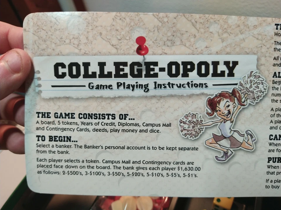 IRISHOPOLY Notre Dame University Fighting Irish Monopoly Board Game - Image 4 of 4