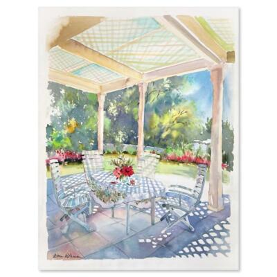 Zina Roitman Hand Signed Original Painting Art
