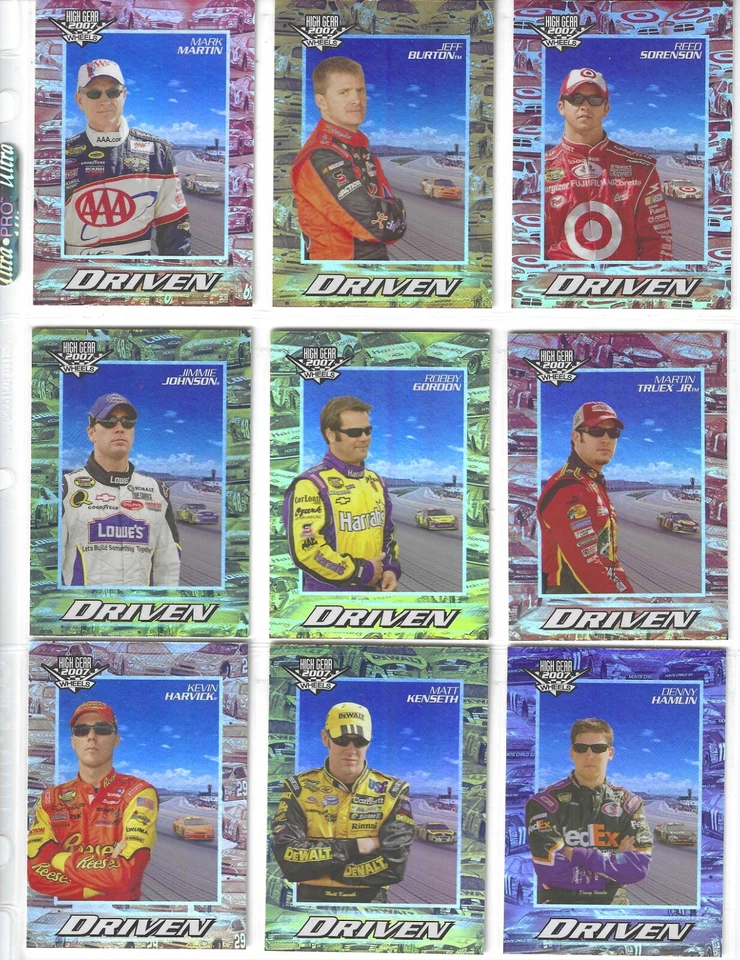 2007 High Gear DRIVEN--#DR 19 J J Yeley--ONE CARD ONLY! - Image 3 of 3