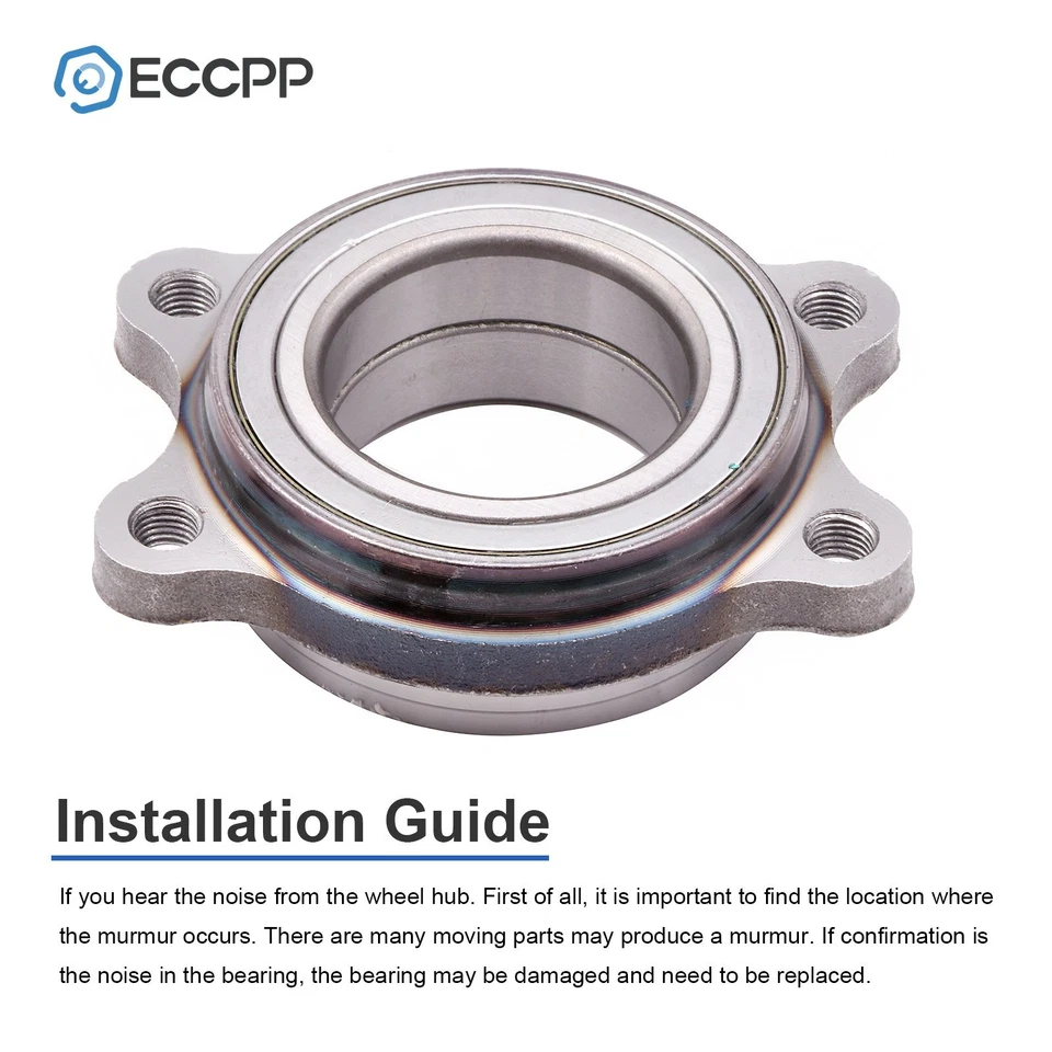 Módulo de cojinete de rueda delantero o trasero de 1 pieza para Audi A4 A5 A6 A7 A8 Quattro Q5 S8 SQ5 Foto 4 de 4