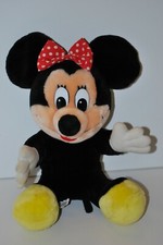Vintage 1980s Disney World Minnie Mouse Disneyland Plush Stuffed Animal