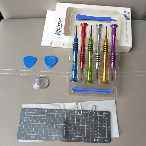 Feinmechaniker-Set, Smartphone-Reparatur (Schraubendreher, Magnetmatte, Spudger)