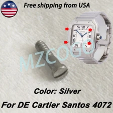 4.4*1.0*1.4mm Watch Case Screw For Santos DE Cartier 4072 Watch Bezel US Stock