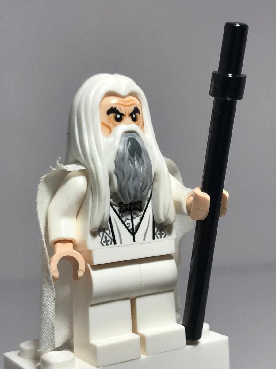 Saruman White Wizard Minifigure Lego Lord of the Ring s LOR058 eBay