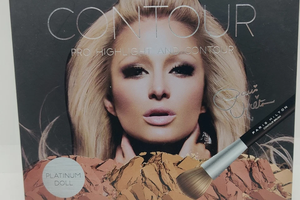 Paris Hilton Pro CONTOUR + KIT DESTACADO, Juego de 6 piezas, Muñeca Platino *Leer* Foto 2 de 4