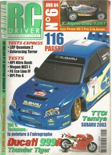 RC DRIVER N°06 DUCATI 999R THUNDER TIGER /TT01 TAMIYA /LRP QUANTUM 2 / HPI PRO 4