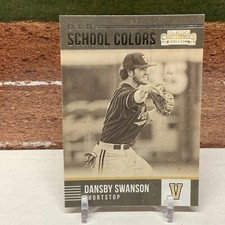 2015 Panini Contenders Old School Colors #38 Dansby Swanson