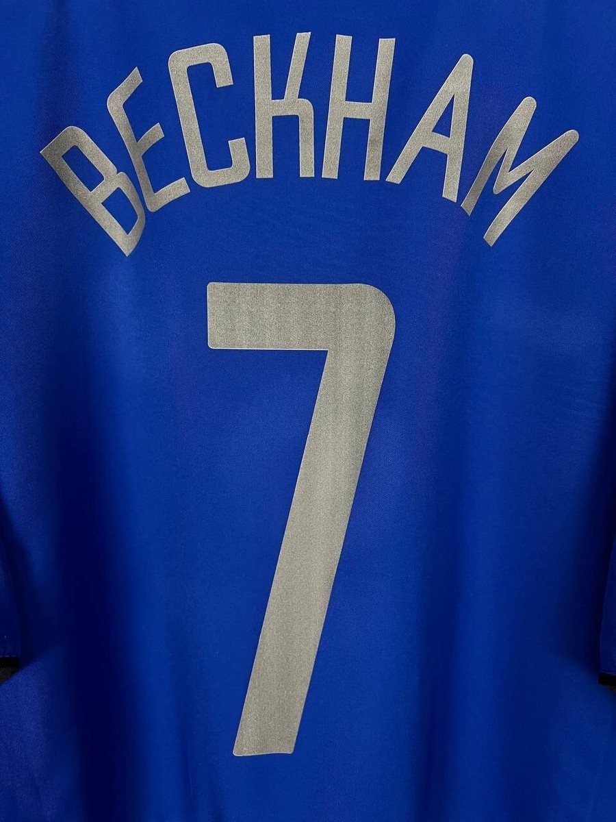 MEN MANCHESTER UNITED 2002/2003 UEFA DAVID BECKHAM SOCCER FOOTBALL