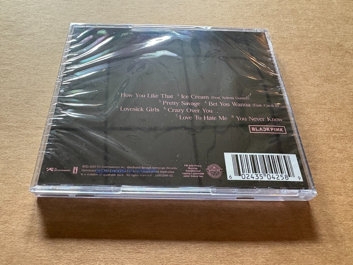NEW SUPER RARE Blackpink - The Album SIGNED CD | eBay