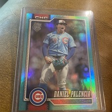 2026 Topps Series One Daniel Palencia Teal Foil