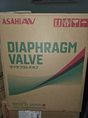 Asahi AV PVC 3'' Diaphragm Valve Type 14 Flange ANSI EPDM New