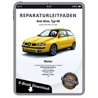 Seat Ibiza 6K 1999-2002 4-Zyl. Benzinmotor 50 Ps Werkstatthandbuch Pdf Datei