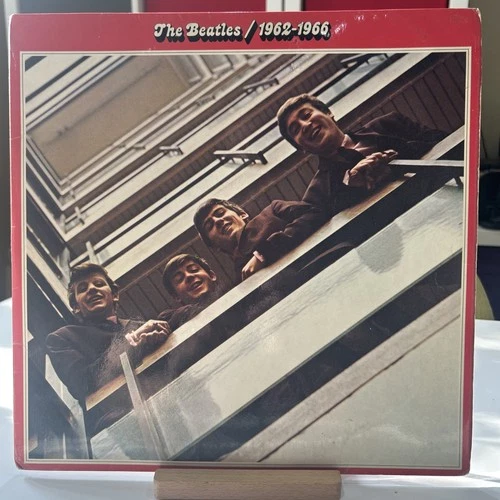 Beatles 1962-1966 Uk Apple Double Vinyl Lp Pcsp 717 Best Of Hits Compilation VG+