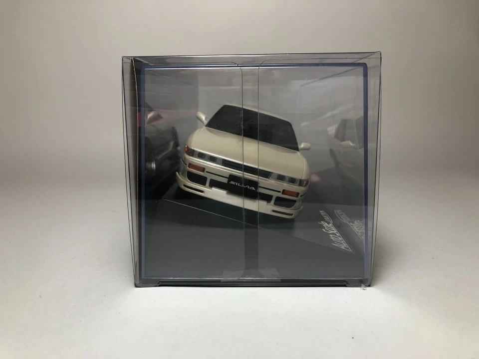Corps KYOSHO Mini-Z NISSAN SILVIA K (S13) avec kit aéro blanc perle MZP431PW - Photo 3/4