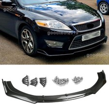 Carbon Fiber Front Bumper Lip Splitter Spoiler Guard Chin For Ford Mondeo Fusion Carbon Fiber Front Bumper Lip Splitter Spoiler Guard Chin For Ford Mondeo Fusion