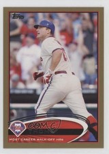 2012 Topps Update Season Highlights Gold 841/2012 Jim Thome Checklist HOF 0zv5