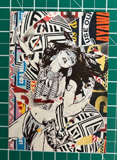 Faile: 'Lost In Glimmering Shadows' Postcard/Flyer Lazarides Bast Banksy