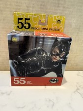 1992 Batman Returns Cat Woman Mini 55 Pieces Puzzle Sealed