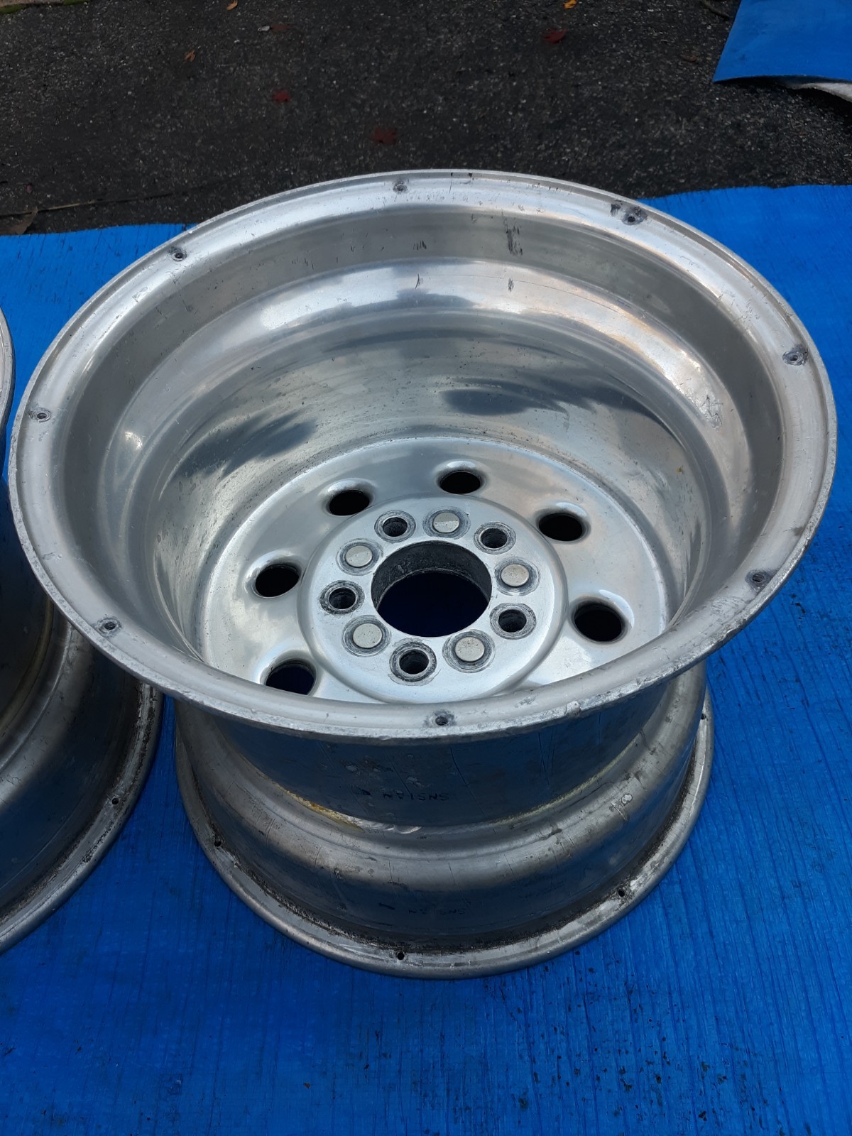 WELD Racing Draglite Wheels 15x12 Chevy Ford Mopar Pair 