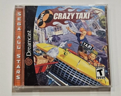 Crazy Taxi (Sega Dreamcast, 2000) Mint Condition Complete