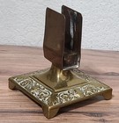 MATCH HOLDER BRASS    SHIPPING LINE LOGO??? — photo 5