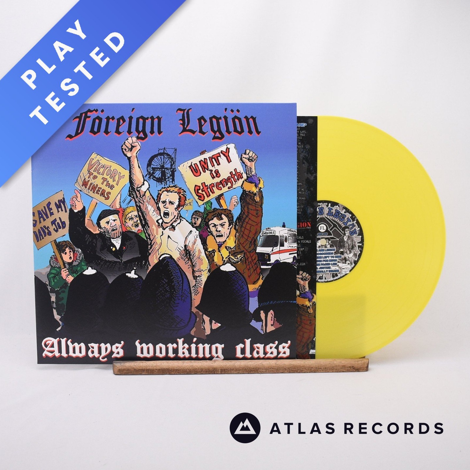 Foreign Legion Always Working Class LP Album Vinyl Record - NM/NM