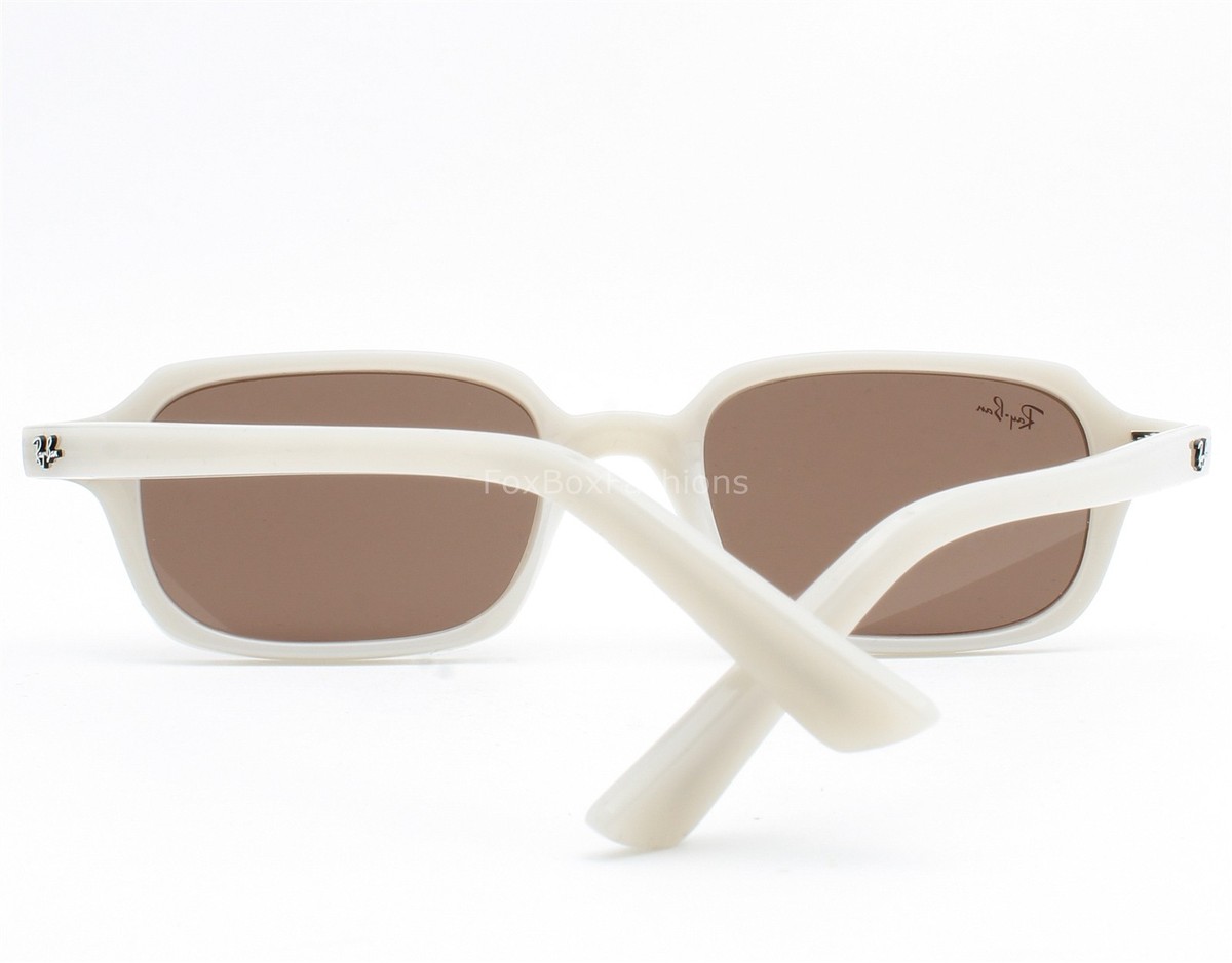 Ray-Ban Zuri Sunglasses RB 4455 6808/73 Cloudy Warm White Brown