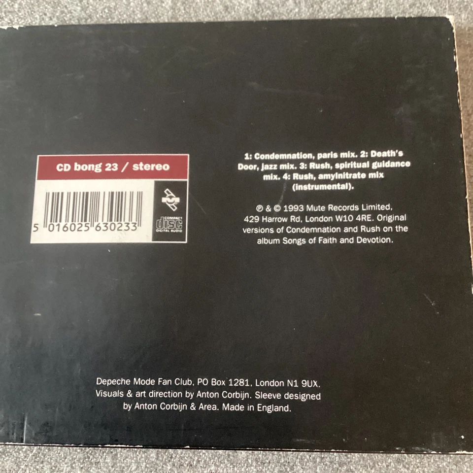 Depeche Mode - Condemnation Paris Mix Digipak CD. - Image 2 of 4