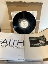 George Michael Faith Splatter Vinyl Ltd Edtn LP Blood Records 1/3000 (IN HAND)