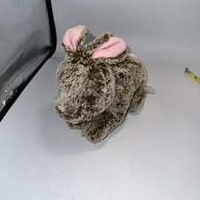  N33- Animal adventure brown plush Easter bunny stuffed animal