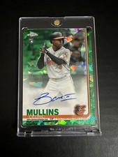 2019 Topps Chrome Sapphire Cedric Mullins Emerald Refractor Auto RC #/50 GEM