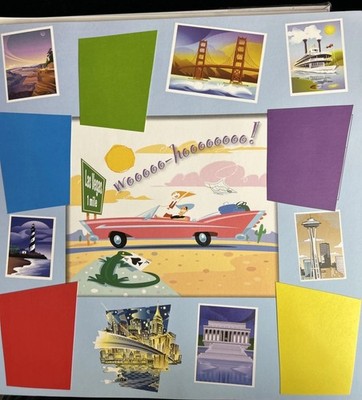 Vintage Tiny Treasures Scrapbooking  Vacation Kit