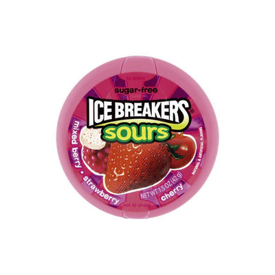 Sours Berry Mints Tin, Sugar Free, 1.5 Oz, 8 Ct