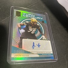 2024 Panini Donruss Elite Auto Javon Foster Jaguars 103/499 RC MISSOURI TIGERS
