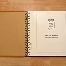 falzlos Lindner T Album mit Marken von DDR 1963-68 postfrisch, Seiten 1-58, Voll