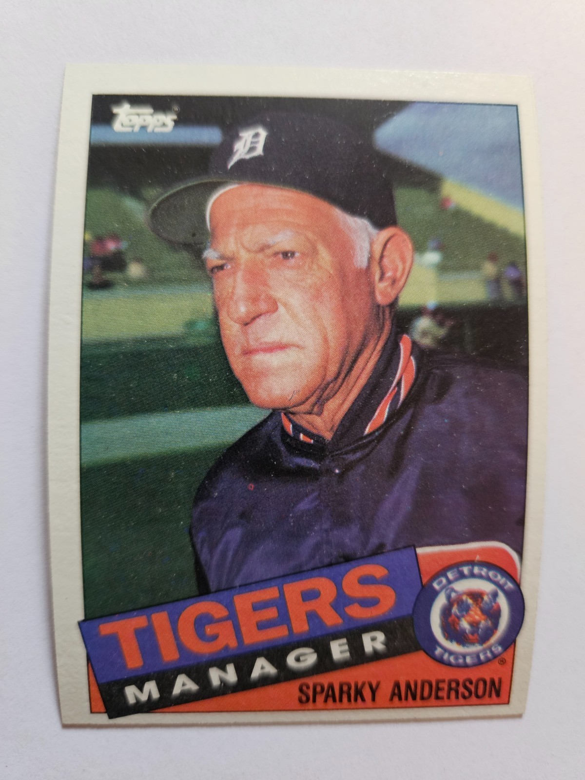 1985 TOPPS SPARKY ANDERSON #307 NM