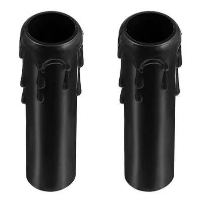 20 Pcs Cache Plastique Luminaire Cierge Bougie Cache-bougies Pour Lustres - Photo 1/4