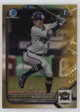 2022 Bowman NPB Nippon Professional Baseball Prospects 2/50 Kosei Osato 03j5