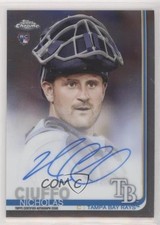 2019 Topps Chrome Rookie Auto Nick Ciuffo Nicholas Ciuffo #RA-NC Auto 0b5