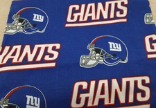 New York Giants New fabric piece off the bolt. 27" wide X 36" F-032