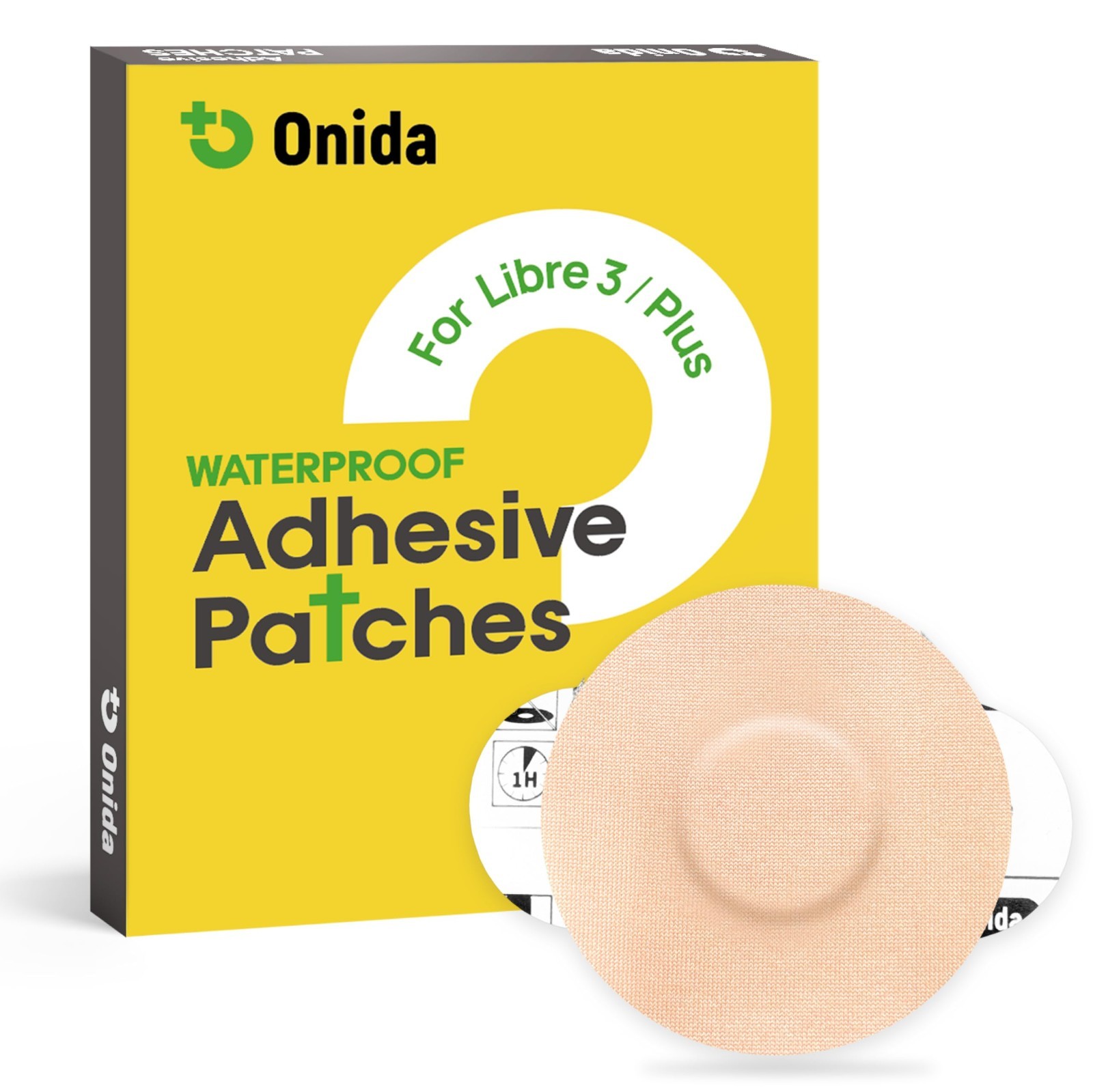 Freestyle Libre 3/Plus Adhesive Patches 20 Pack, Waterproof CGM Sensor Covers, N