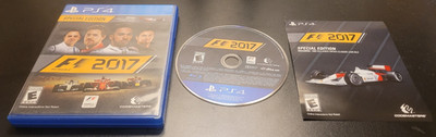 F1 2017 SPECIAL EDITION Sony PlayStation 4 COMPLETE Formula One 1 Racing CIB PS4