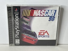 NASCAR 98 (Sony Playstation 1 PS1, 1997) Complete Tested Free Shipping