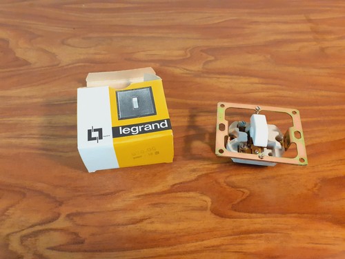 Interrupteur Fusible Vintage Legrand Amboise Chambord - Mécanisme Neuf D'origine - Réf. 86000