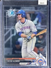 Alonso, Pete - 2017 Bowman Draft Chrome - INV3