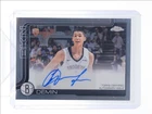 EGOR DEMIN 2025-26 TOPPS CHROME ROOKIE AUTOGRAPH BASE NETS A RC AUTO Q3464